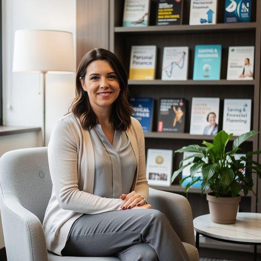 Egy szakértő magyarázza személyes pénzügyek alapjait egy online kurzus keretében.