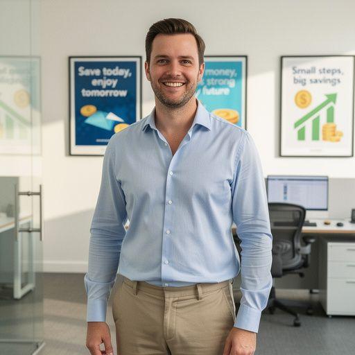 Diagramok és grafikonok egy asztalon, amelyek a megtakarítási célok elérésének lépéseit szemléltetik.